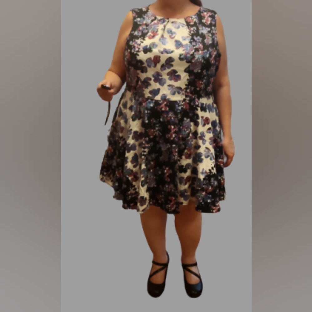 Floral dress size 26 from UK brand Closet